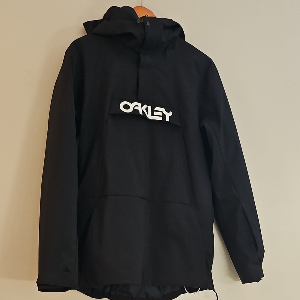 Oakley Black Hooded 1/4 Zip Jacket
